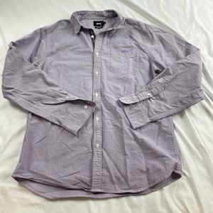 Stussy button down colored shirt size xl